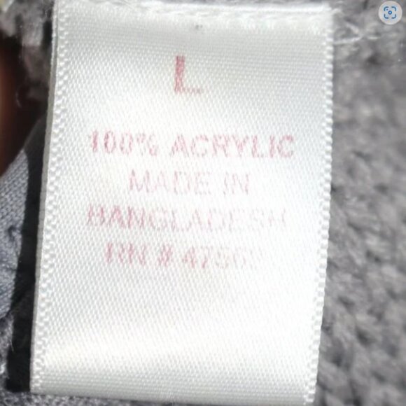 Black Crimson NY Gray Cardigan Size Large - Picture 12 of 13